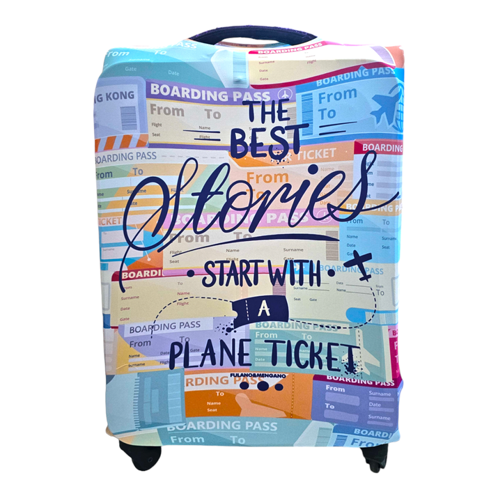 FUNDA PARA VALIJA XL - BOARDING PASS